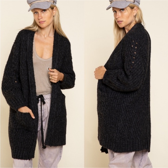 POL Ribbed Cardigan - Picture 2 of 6